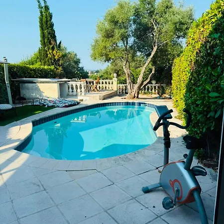 Villa La Maison Du Bonheur - Private Pool And Sea View Antibes
