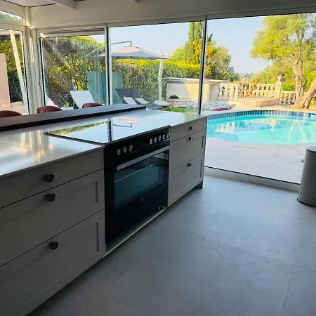 La Maison Du Bonheur - Private Pool And Sea View Villa Antibes